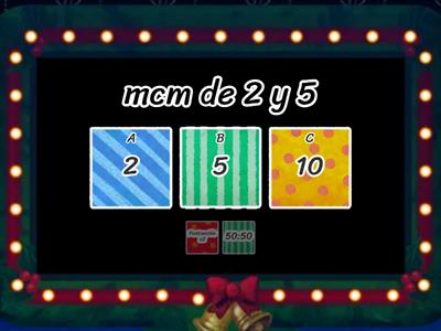  Mínimo común múltiplo