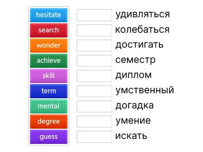 Образовательные термины
