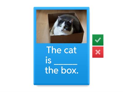 Prepositions of place 1