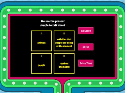 B1 Gold Experience U1 Present simple vs present continuous 