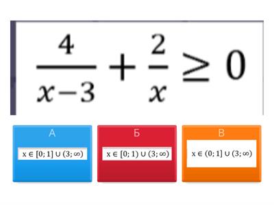 Нерівності