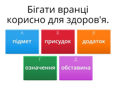 Інфінітив як член речення