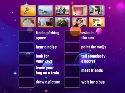 Verb phrases  - English File Unit 5 - Elementary