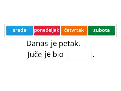 Danas, juče