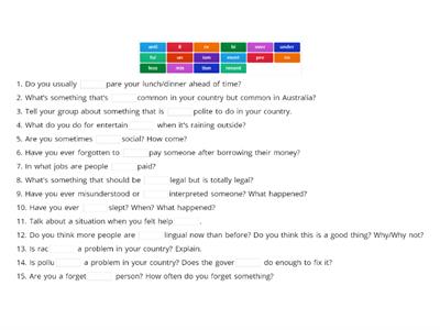 EC I4 M2 9B Suffixes and Prefixes conversation