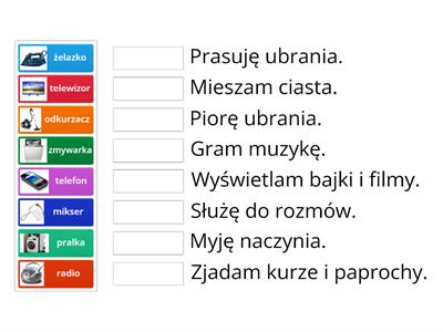 Technika kl.6 Urządzenia domowe