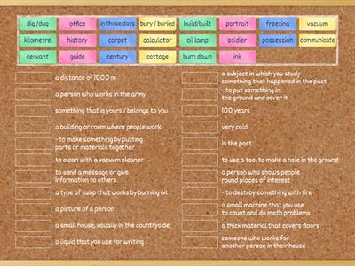 Academy stars 5 Unit 2 Vocab