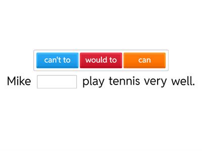 Modals (Can, Could, May, Might)