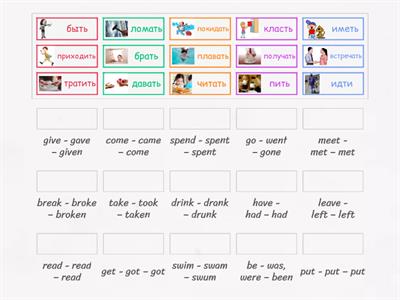 GG 3 Unit 3 irr. verbs Part 1a