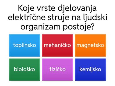 opasnosti od električne struje