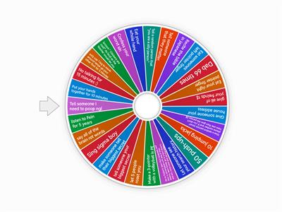 Dares Wheel