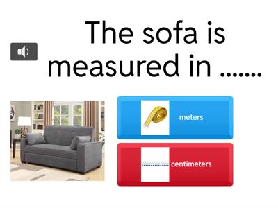 Comparing of Centimeters and Meters 