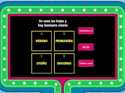 Estaciones del año y sus efectos