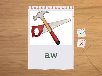 Vowel Team Keywords (Digraphs/ Diphthongs)