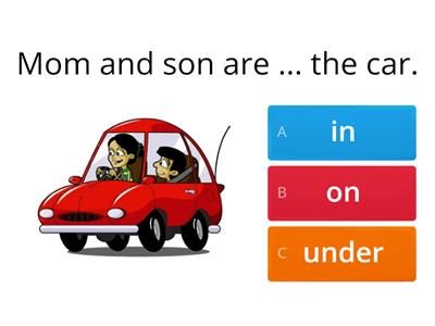  Preposition (In, on, under)