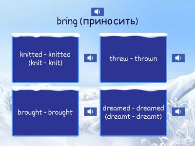 Irregular verbs p.1-5