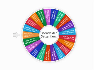 Wenn-Sätze (Konditionalsätze)