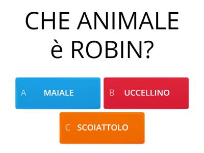 IL PETTIROSSO E BABBO NATALE (COMPRENSIONE DEL TESTO)