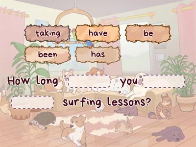 Step 17- Present perfect progressive