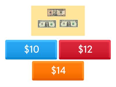 Counting Bills Up To $15