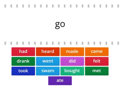 5.6 Verbs in Past Simple Tense