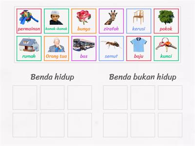 Sains Awal (Benda Hidup & Benda Bukan Hidup)