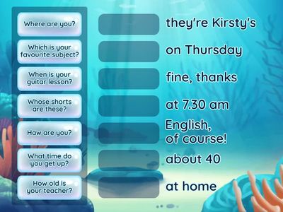 Question words Unit 2.2 Life Vision A1/a2