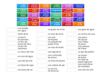 CONTAINERS AND QUANTITIES 2