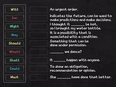 UNIT 8 - Modal Verbs
