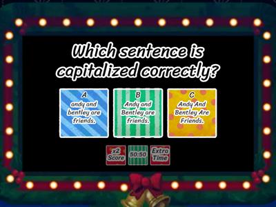 Capitalization & Punctuation 5/7