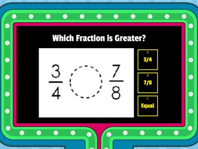 Comparing Fractions
