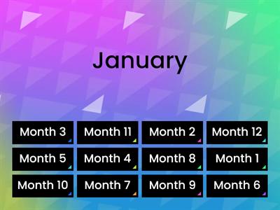 months of the year