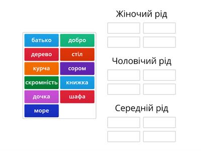 Рід іменників