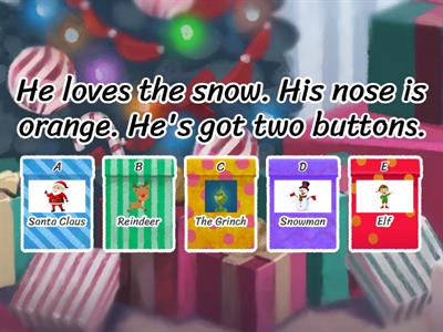 Christmas characters