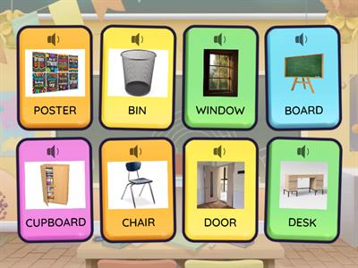 Classroom Vocabulary OU2 U1 L1