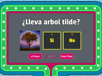 JUEGO DE TILDES