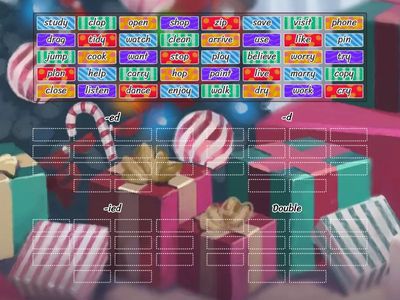 Regular verbs categories