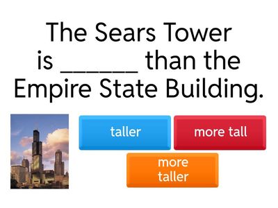 EF Pre-intermediate 5A Comparatives 