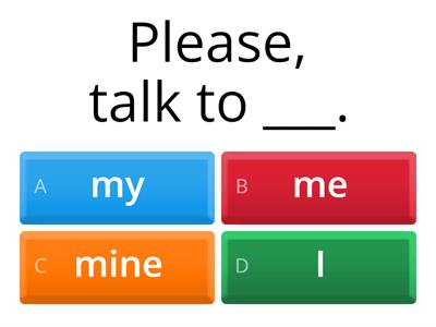 Object & Subject Pronoun + Other Review