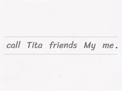 Unjumble: Introducing yourself