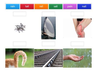 Match Up - 'ai' words