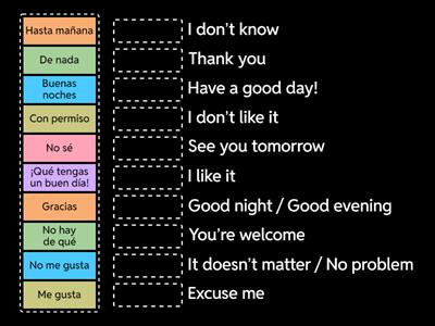 Spanish for beginners