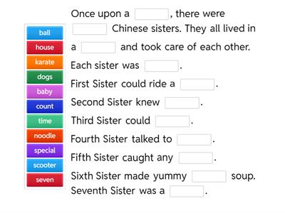THe Seven Chinese Sisters 