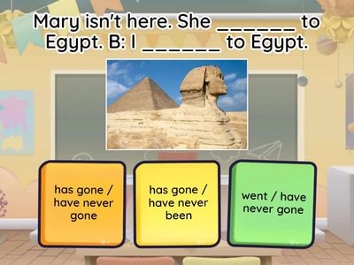 present perfect, past simple Exercise 2