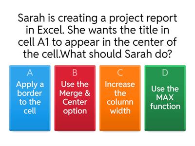 Choose the correct option