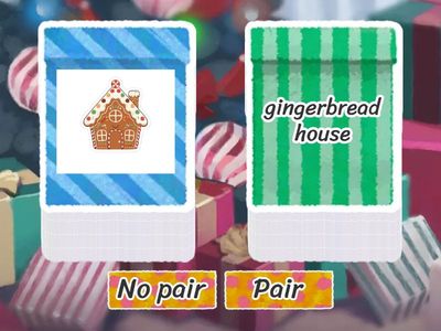 Christmas Words Pair or no Pair