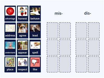Spotlight 8 U2f Preffixes  mis-, dis-