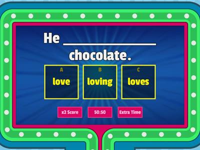 PRESENT SIMPLE AFFIRMATIVE