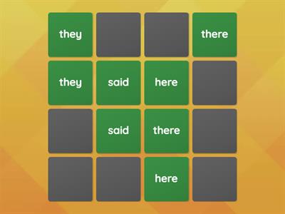 Tricky Word Revision