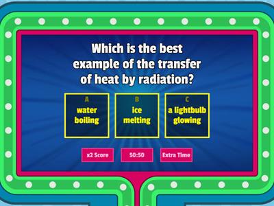 Thermal Energy- conduction, convection, radiation 